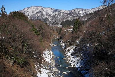 手取川と笠山